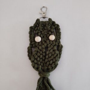 Porte clés/bijoux de sac hibou