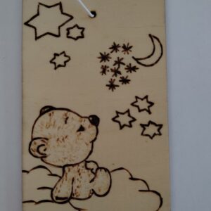 pancarte ourson etoile