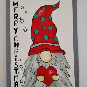 carte de vœux Gnome